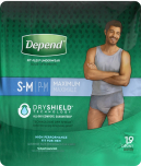 DEPEND UW F F MAX MEN S M 19