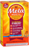 Meta Mucil 4 in 1 MultiHealth Fiber Supplement Powder Sugar Free Orange Smooth - 30 Packets