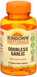 Sundown Naturals Odorless Garlic Softgels - 100 ct