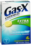Gas-X Chewable Tablets Extra Strength Peppermint Creme - 18 ct