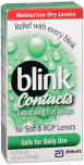 blink Contacts Lubricating Eye Drops For Soft & RGP Lenses - 0.34 oz