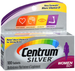 CENTRUM SLVR CP WMN TAB 100