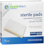 HM GAUZE PAD STRL 4X4 8PLY  10