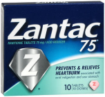ZANTAC 75 TAB               10