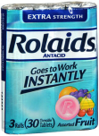 Rolaids Extra Strength Chewable Tablets Assorted Fruit - 30 ct