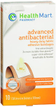 Health Mart Advanced Antibacterial Heavy Duty Fabric Adhesive Bandages One Size