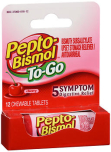 Pepto-Bismol To-Go Chewable Tablets Cherry