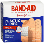 Band-Aid Plastic Strips Adhesive Bandages All One Size