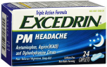 EXCEDRIN PM HEADACHE CAPLT 24