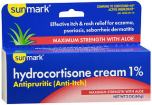 Sunmark Hydrocortisone Cream 1% Maximum Strength With Aloe