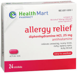 HM ALLER REL ANTIH TAB 25MG 24