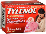 BKORDER TYLENOL CHLD CHEW BBLG