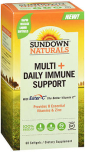 Sundown Naturals Multi + Daily Immune Support Softgels