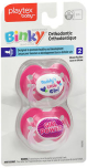 BINKY ORTHODONTIC 6M  2PK
