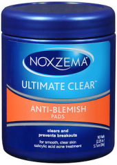 Noxzema Ultimate Clear Anti-Blemish Pads - 90 ct