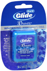 GLIDE 3D WHT SCOPE FLOSS   35M