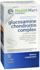 Health Mart Pharmacy Glucosamine Chondroitin Complex Coated Tablets Triple Strength