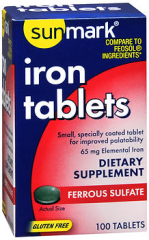 SM FERR SULF GRN TAB       100